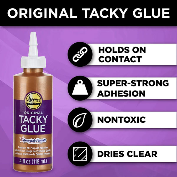 tacky 商品 Aleene's Original Tacky Glue - 4 oz, Squeeze Bottle | BLICK