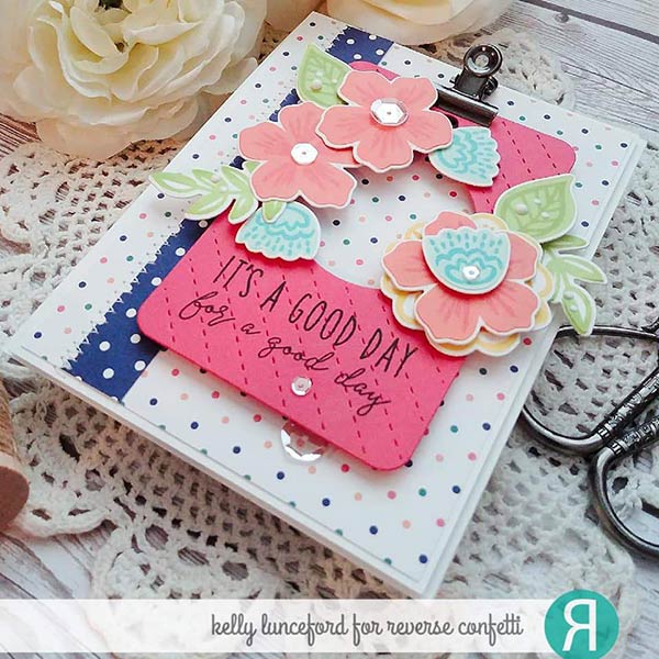 リバースコンフェッティ/Reverse Confetti】クリアスタンプ