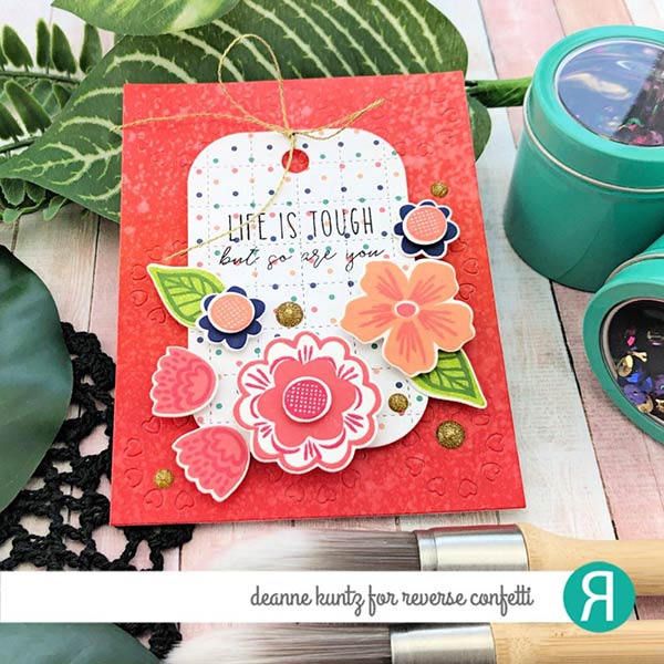 リバースコンフェッティ/Reverse Confetti】クリアスタンプ