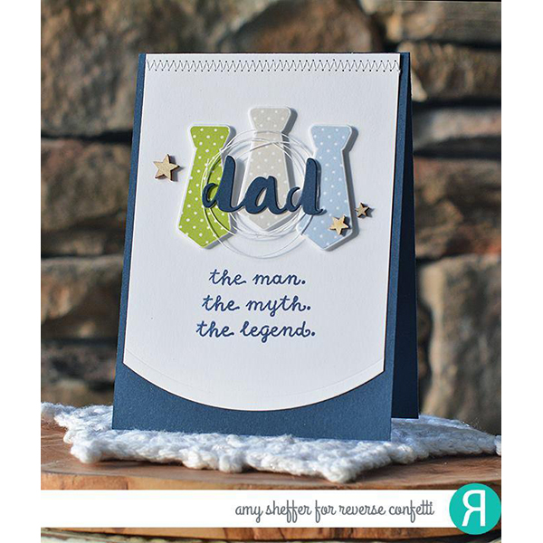 リバースコンフェッティ/Reverse Confetti】クリアスタンプ - TIE-RIFIC