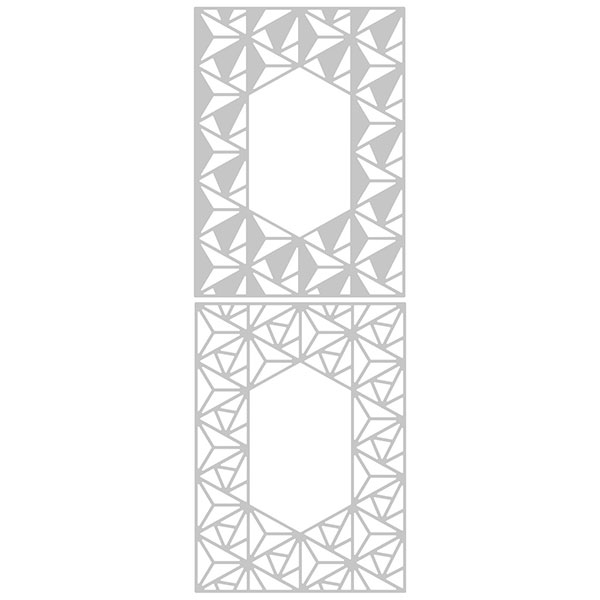 シジックス/Sizzix】ダイ - Geo Lattice Frame