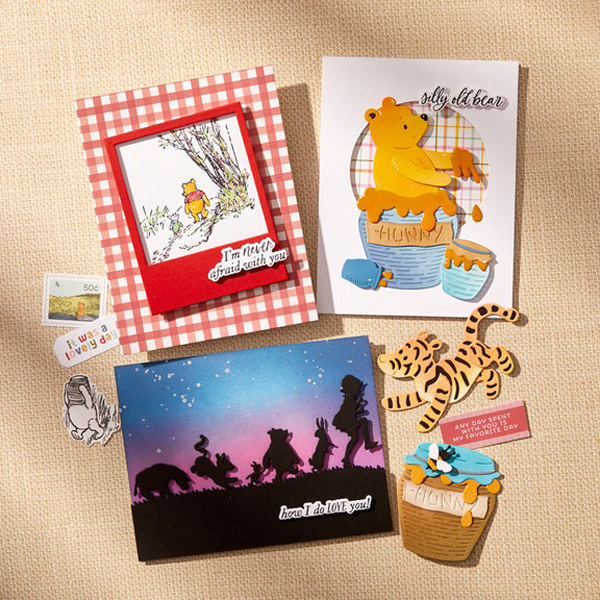 2024人気No.1の - スペルバインダーズ/Spellbinders】ダイ Pooh Piglet & アルバム・スクラップ