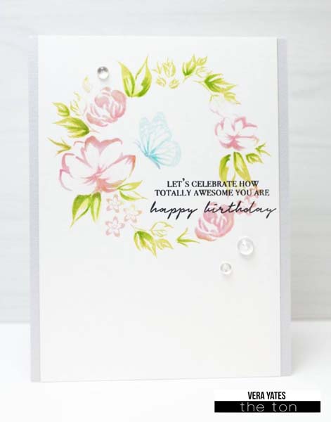 MU さん クリアスタンプ　ボタニカル　蝶々　花　Writing Flower MU さん クリアスタンプ ボタニカル 蝶々 花 Writing Flower