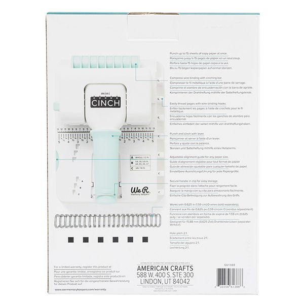 ウィーアーメモリーキーパース/WRMK】ツール - Mini Cinch