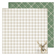 アメリカンクラフト 12インチペーパー - [Winter Wonderland] Dasher