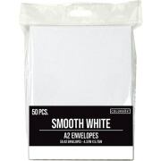 アメリカンクラフト 封筒- A2 Envelopes Smooth White(50pk)
