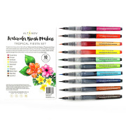 アルテニュー　Watercolor Brush Markers - Tropical Fiesta Set