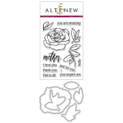 アルテニュー Penned Rose Stamp & Die Bundle