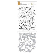 アルテニュー Splatter Constellations Stamp & Die Bundle