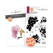 アルテニュー Craft-A-Flower: Hibiscus Layering Painted Posies Stamp & Die Bundle