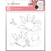 アルテニュー Dancing Sunflowers Layering Stencil Set (6 in 1)