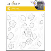 アルテニュー Flower Vines Simple Coloring Stencil Set (3 in 1)