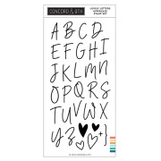 コンコード＆ナインス  Lovely Letters Uppercase