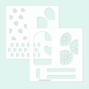 コンコード＆ナインス Sweet Summer Stencil Pack