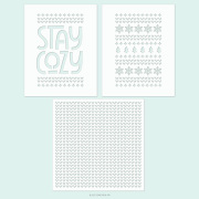 コンコード＆ナインス Stay Cozy Stencil Pack