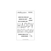 コンコード＆ナインス Happy Birthday Words
