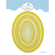 エリザベスクラフトデザイン Stitched Ovals
