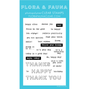 フローラ＆フォーナ クリアスタンプ