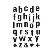 ヒーローアーツ Luggage Lowercase Alphabet