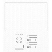 マイフェイバリットシングス Dry Erase Whiteboard