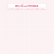 My Sweet Petunia MISTI Memory Grid Paper Pad