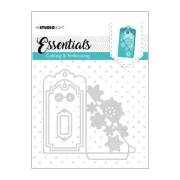 【Studio Light Essentials】ダイ- Snowflake pocket tag