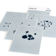 ピンクフレッシュスタジオ Floral Envelope layering stencil