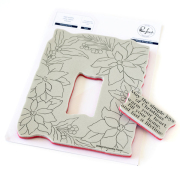ピンクフレッシュスタジオ Poinsettia Frame