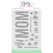 プリティピンクポッシュ　クリアスタンプ