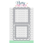 プリティピンクポッシュ Mini Scallop Card