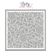 プリティピンクポッシュ Candy Background