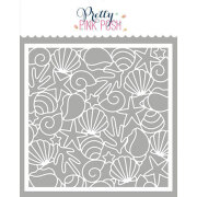 プリティピンクポッシュ Seashell Background