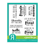 リバースコンフェッティ スタンプ