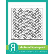 リバースコンフェッティ Blocked Out Square Panel