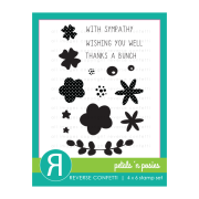 リバースコンフェッティ スタンプ