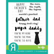 リバースコンフェッティ　クリアスタンプ