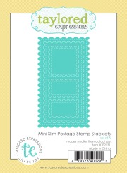 テイラードエクスプレッション Mini Slim Postage Stamp Stacklets