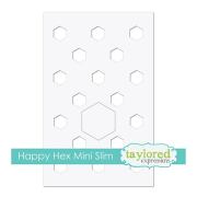 テイラードエクスプレッション Mini Slim Stencil - Happy Hex