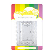 ワッフルフラワー　Pinking Rectangle Frames