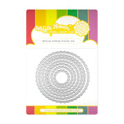 ワッフルフラワー Nesting Pinking Circles