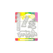 ワッフルフラワー Print & Script Merry Christmas