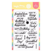 ワッフルフラワー Hey Cupcake Sentiments