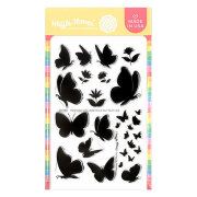 ワッフルフラワー Postage Collage Wild Butterflies