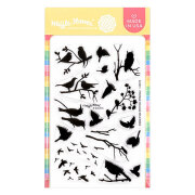 ワッフルフラワー Postage Collage Wild Birds