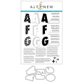 アルテニュー Layered Letters AFG Stamp & Die Bundle
