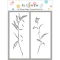 アルテニュー Tall Foliage Simple Coloring Stencil Set