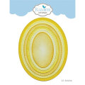 エリザベスクラフトデザイン Stitched Ovals