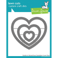 ローンフォーン outside in stitched heart stackables
