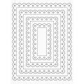 マイフェイバリットシングス Stitched Eyelet Lace Rectangle STAX