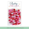 プリティピンクポッシュ シークイン(6mm) - Sweetheart Sequins Mix